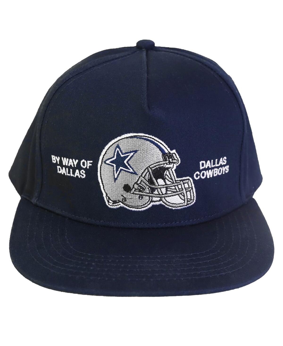 By Way Of Dallas Men's Navy Dallas Cowboys Snapback Hat In Navy
