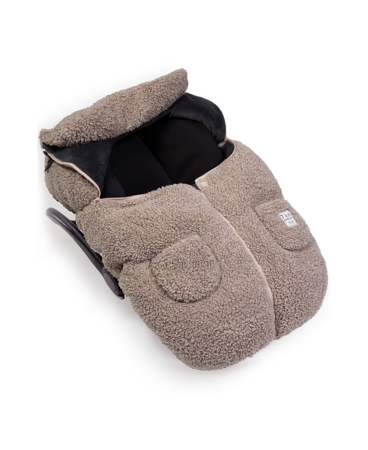 7am Enfant Baby Cocoon Car Seat In Oatmeal