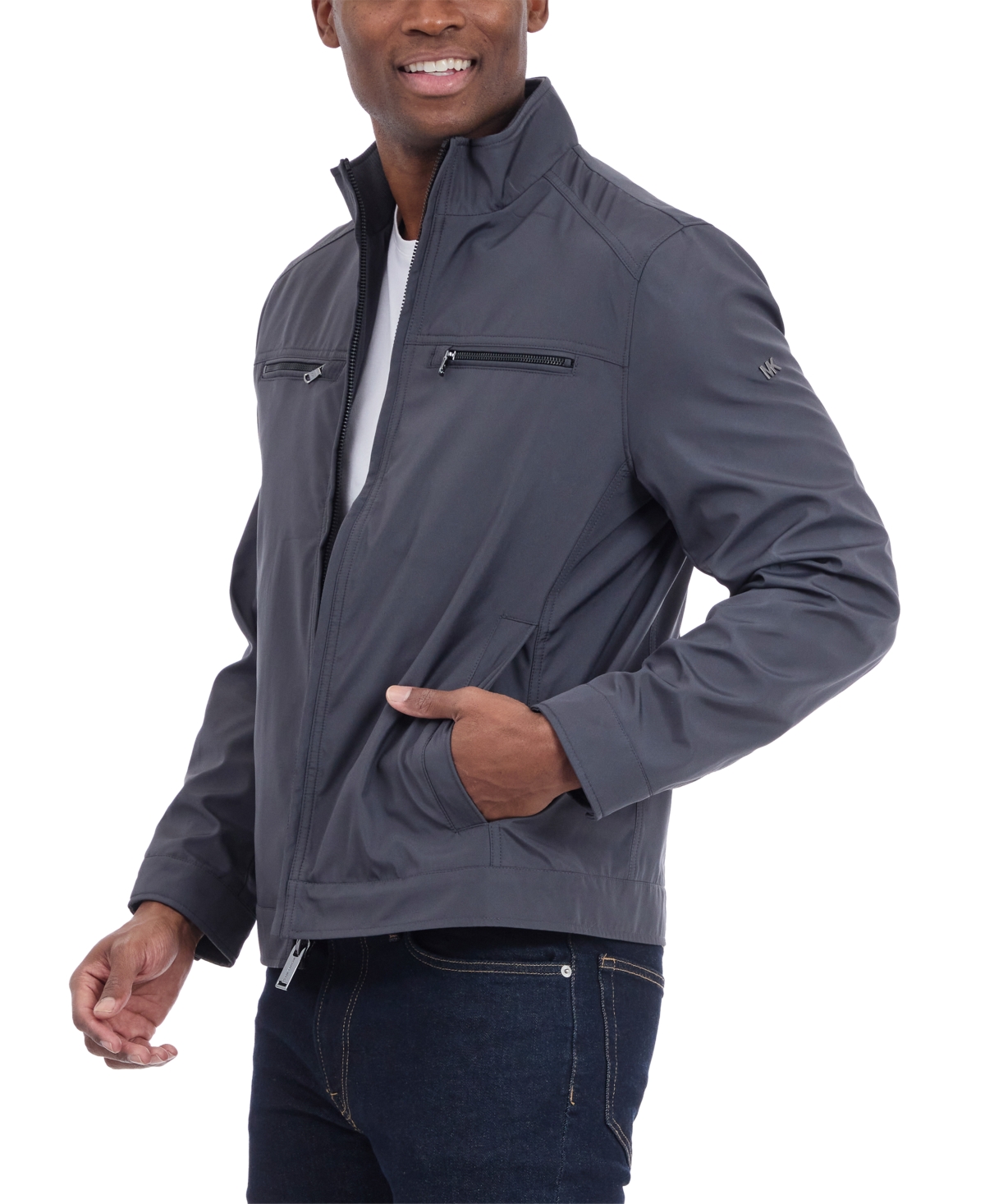 Michael Kors Men's Hipster Jacket In Charcoal
