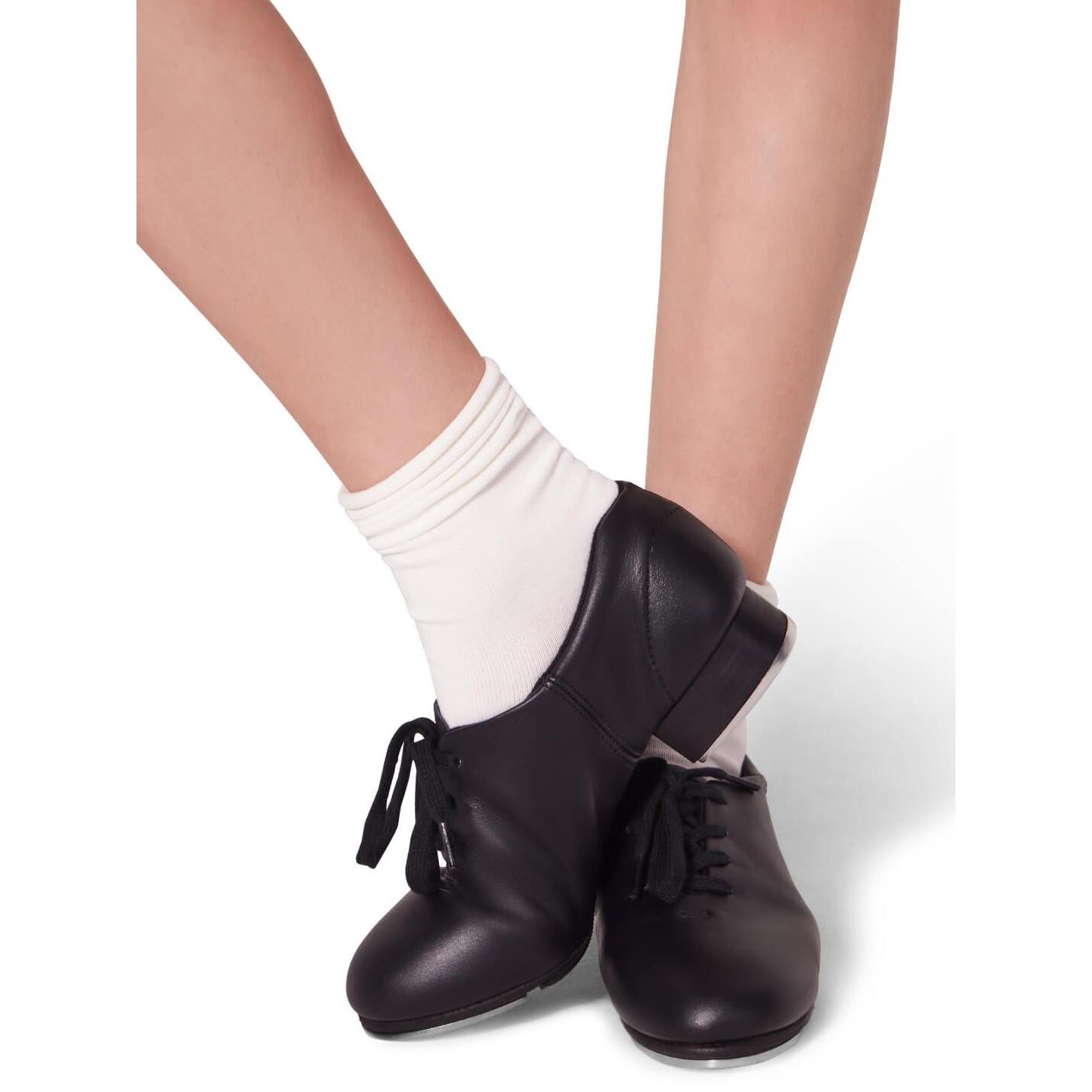 Обувь Capezio Flex Mastr Tap Shoe для девочек, цвет: Чёрный — фото 2