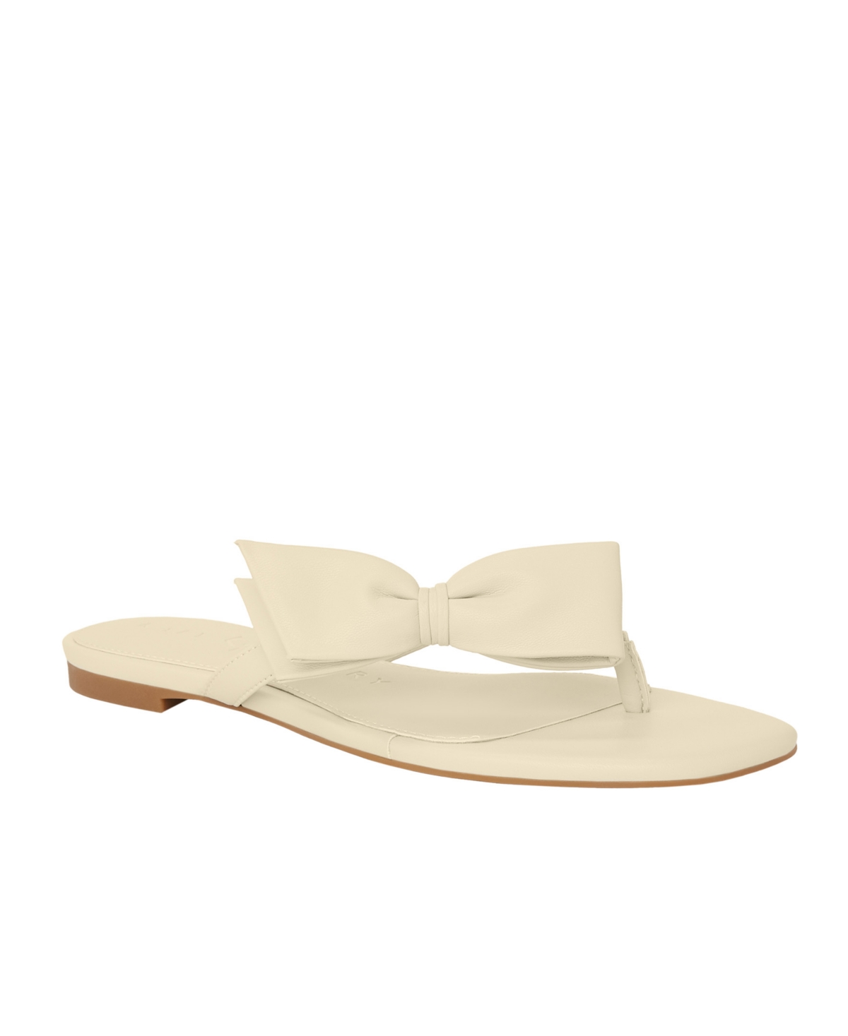 Katy Perry The Halie Bow Flip Flop In Chalk