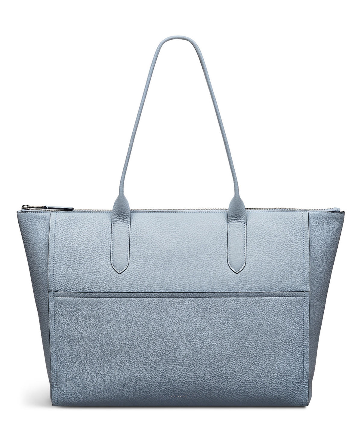 Radley London Oak Street Medium Ziptop Tote Bag In Smoke Blue