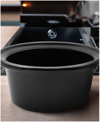 8.5 Quart Stainless Steel Programmable Slow Cooker with locking lid