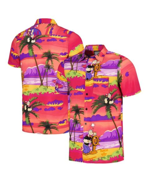 Рубашка Reason Pink Popeye Sunset Button-Up