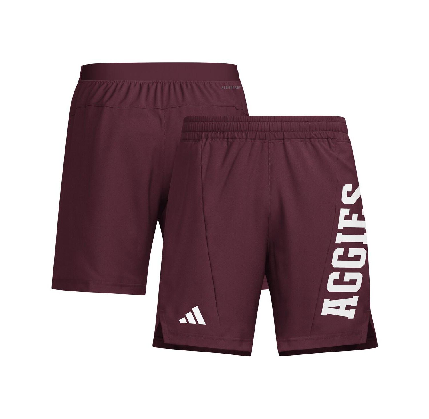 Men's Maroon Texas A&M Aggies Designed for Training AEROREADY Shorts