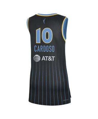 Men's and Women's Kamilla Cardoso Black Chicago Sky 2024 WNBA Draft Explorer Jersey