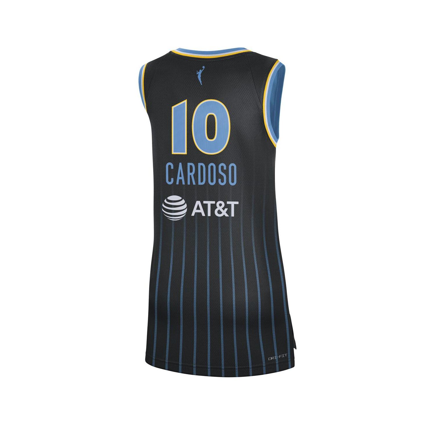 Men's and Women's Kamilla Cardoso Black Chicago Sky 2024 WNBA Draft Explorer Jersey