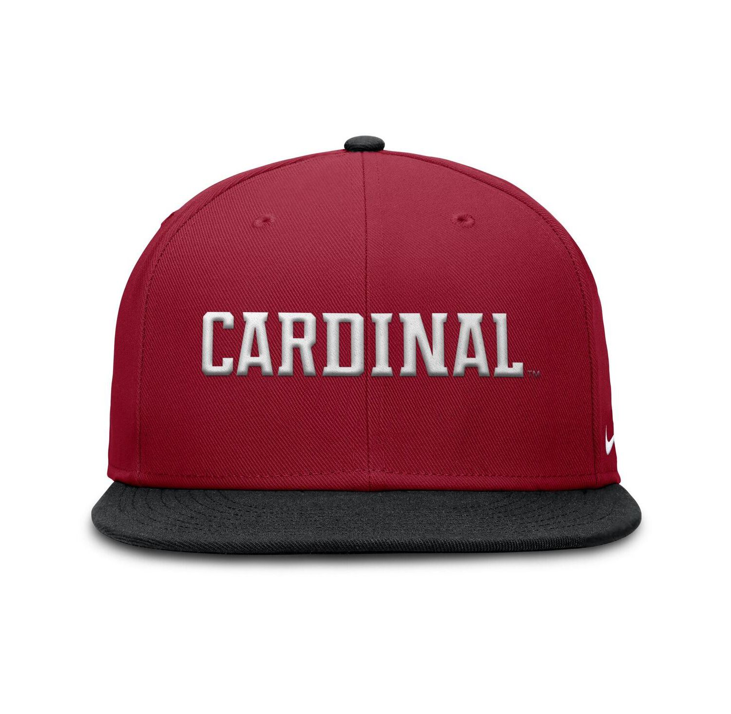Men's Cardinal/Black Stanford Cardinal Two-Tone Primetime Performance Fitted Hat