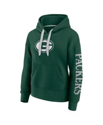 Women's Green Green Bay Packers Elements Next Pullover Hoodie