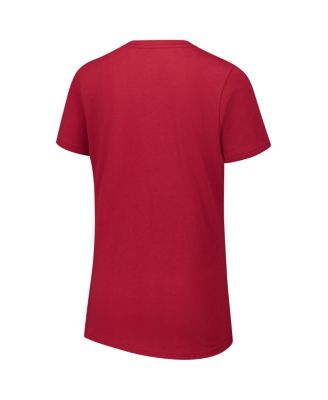 Women's Burgundy Washington Commanders Post Season V-Neck T-Shirt