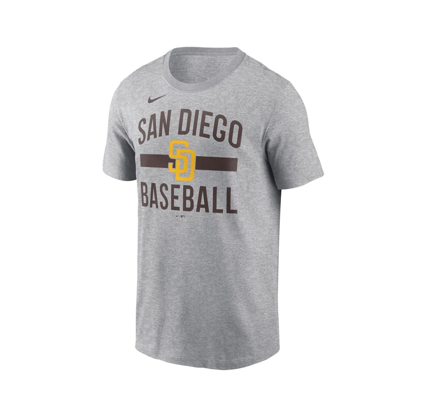 Men's Heather Gray San Diego Padres Arched T-Shirt