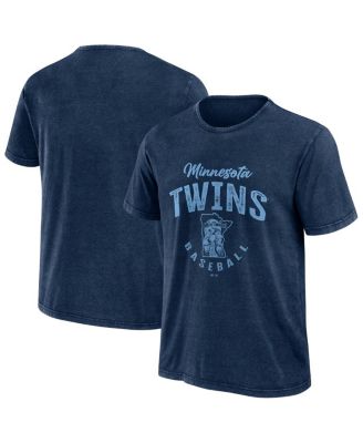 Fanatics - Men's Navy Minnesota Twins Cooperstown Collection Washed T-Shirt