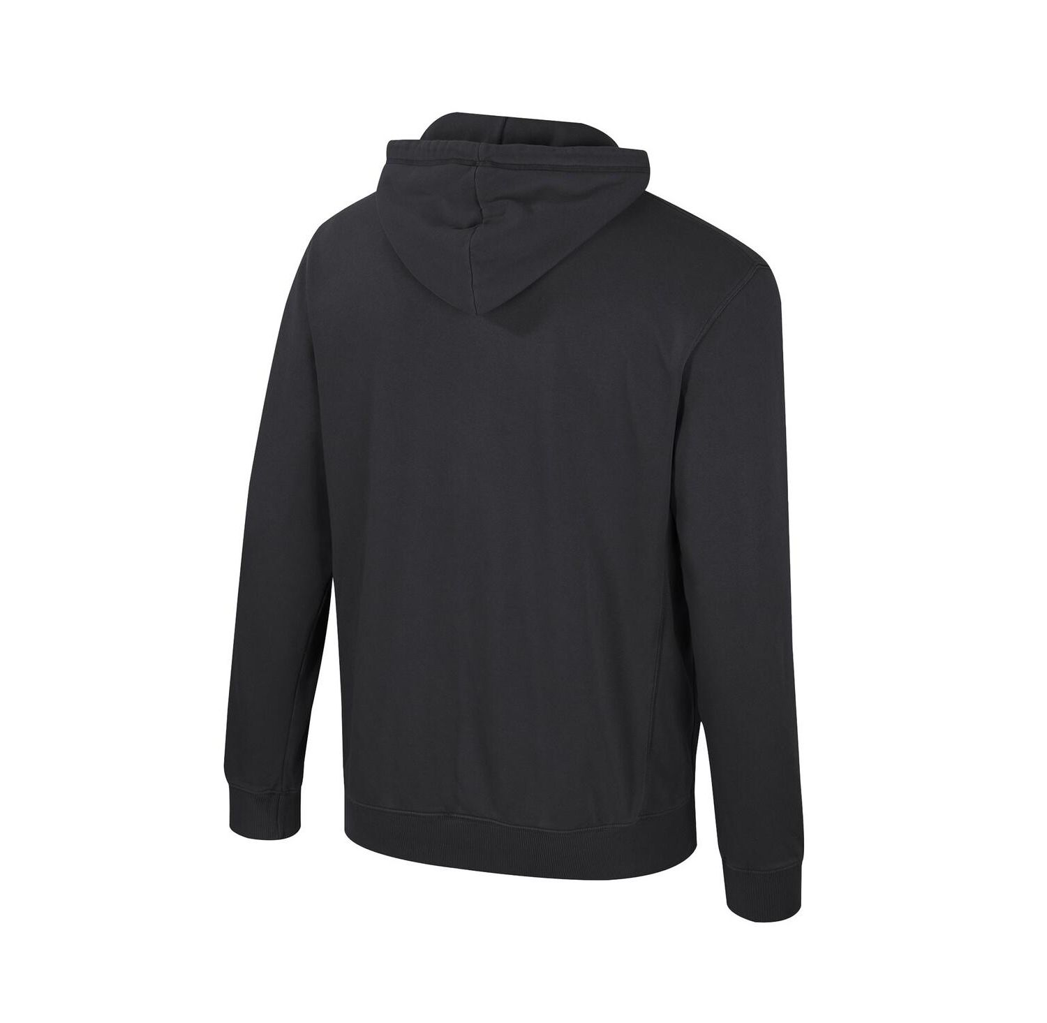 Men's Black Iowa Hawkeyes Big & Tall Cap E-Tan Pullover Hoodie