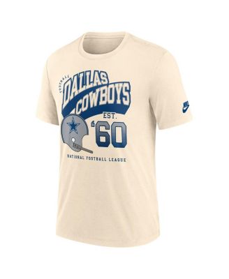 Men's Natural Dallas Cowboys Rewind Tri-Blend T-Shirt