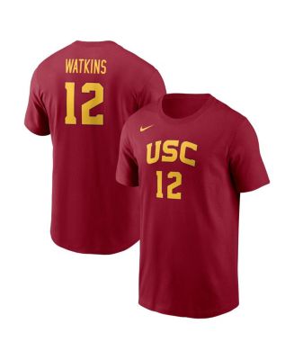 売れ筋商品|||ナイキ カットソー トップス レディース Men's and Women's JuJu Watkins Black USC Trojans Name Number T-Shirt Black Nike Men's and Women's JuJu Watkins Cardinal USC Trojans