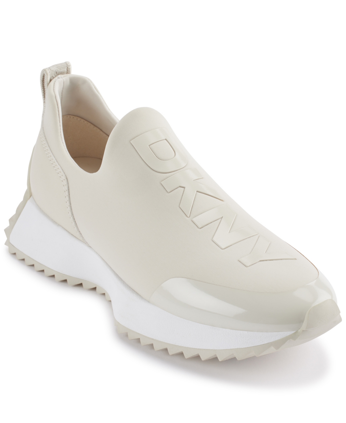 Shop Dkny Women's Nallen Slip-on Sneakers In Khaki