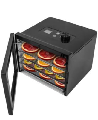 Digital Food Dehydrator with 4 Stainless Steel Trays