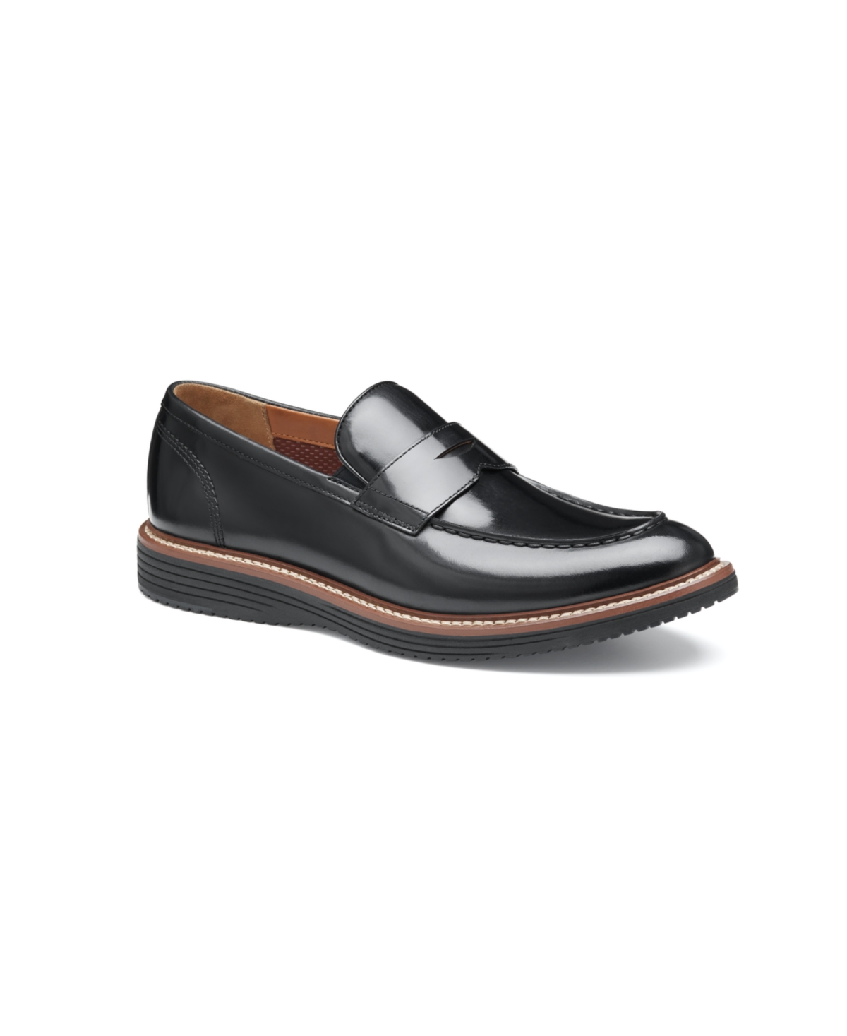 Men's Upton Penny Loafer - Tan full grain