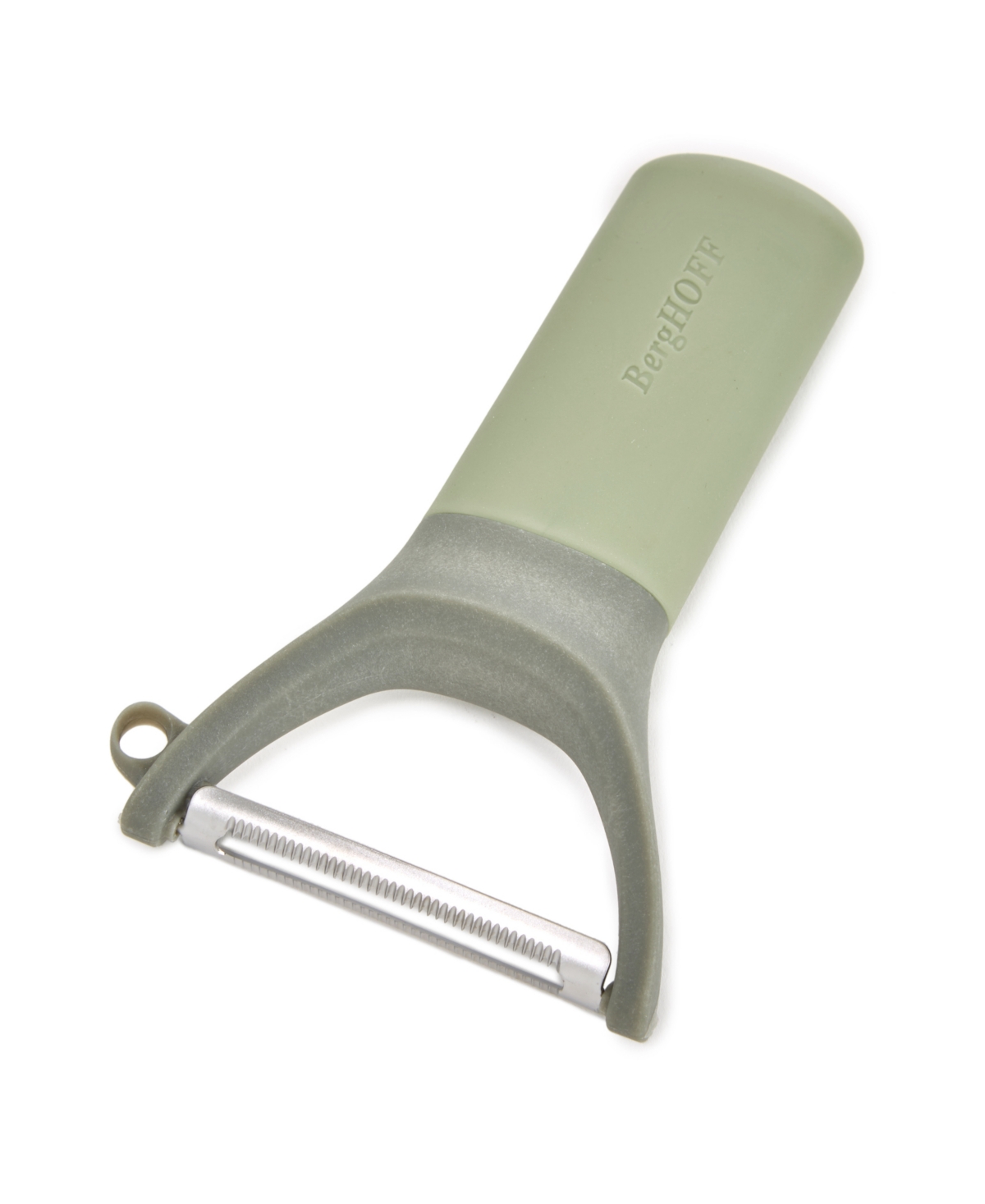 Berghoff Balance 5.25" Stainless Steel Serrated Y-peeler In Sage