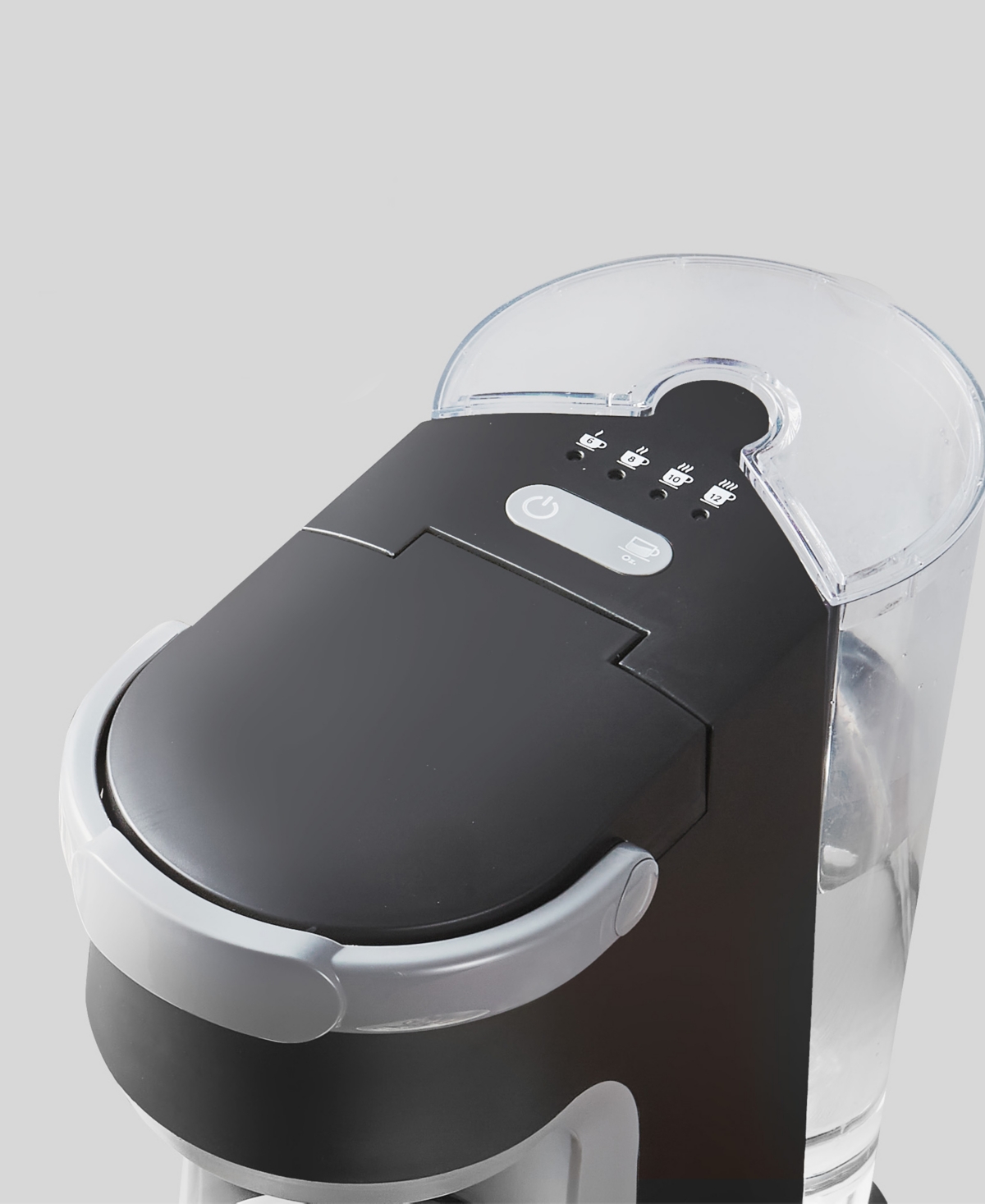 Elite Cuisine Rapid Brew Technology 2-in-1 Capsule Coffee Maker In Black,gray
