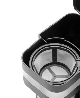 Personal Coffee Maker with Stainless Steel Interior Travel Mug