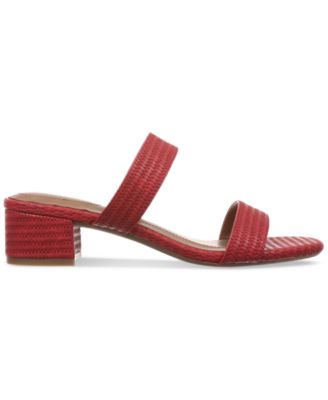 Victoriaa Double Band Block Heel Dress Sandals, Created for Macy's