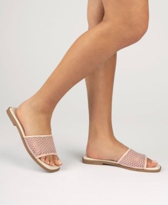 Women's Breckley Mesh Slide Flat Sandals
