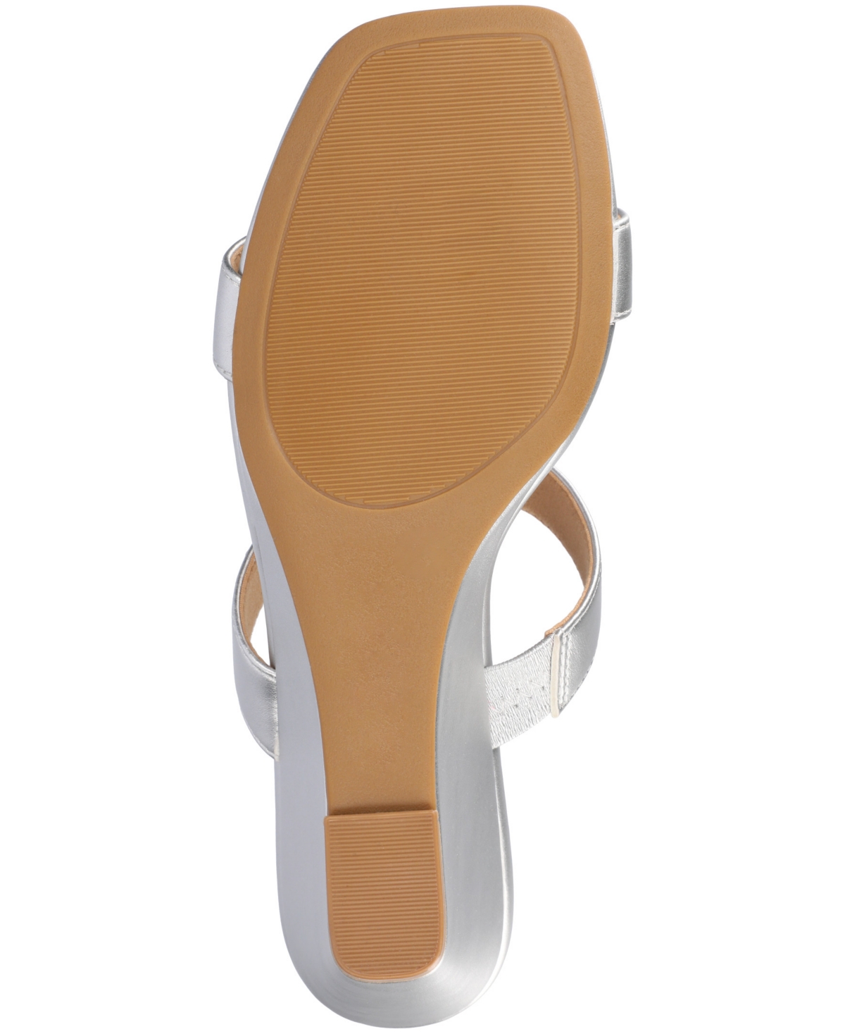 JOURNEE COLLECTION WOMEN'S CLODIE T STRAP DRESS WEDGE SANDALS 