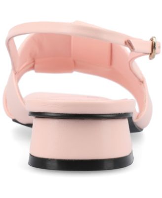 Women's Tabatha Block Heel Slingback Flat Sandals