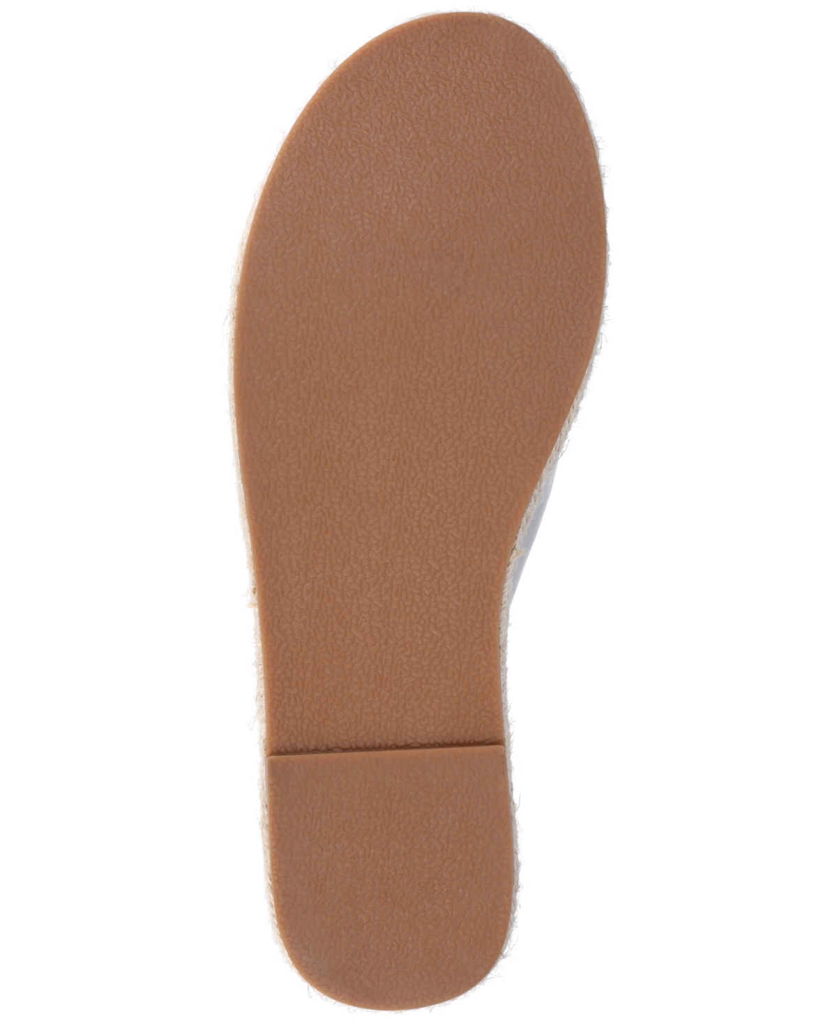 Journee Collection Women's Tresah Double Strap Espadrille Sandals In Silver