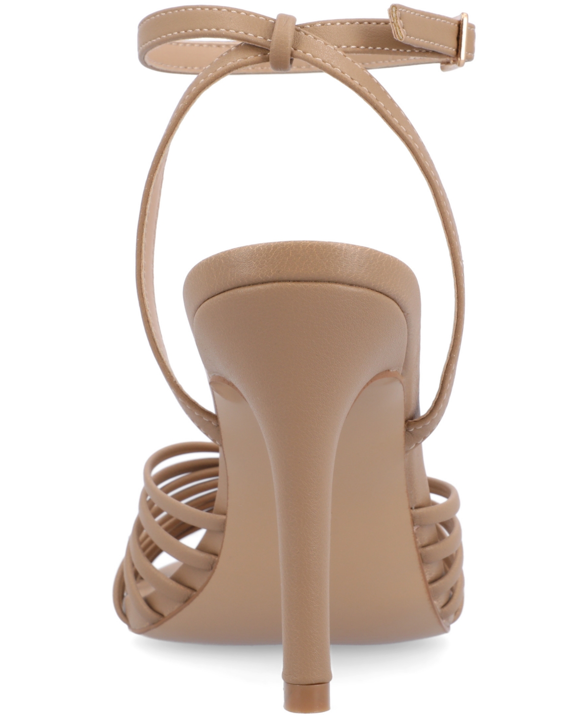 Journee Collection Vanita Stiletto Sandal In Taupe