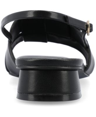 Women's Tabatha Block Heel Slingback Flat Sandals