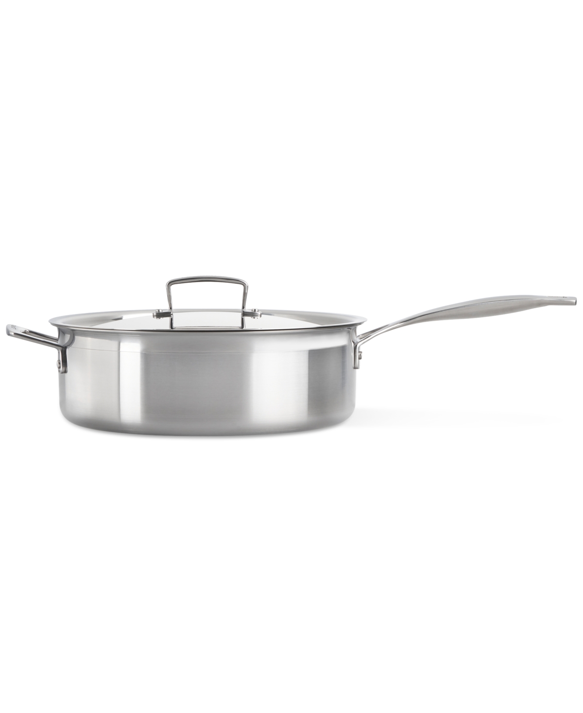 Le Creuset Classic Stainless Steel Round Saute Pan With Lid, 6 Qt. In Stainless Steel