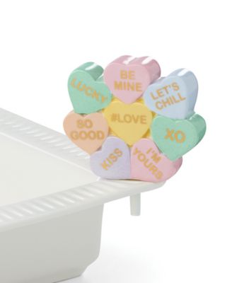 Profile Poppers Square Bowl Heart Candy Set