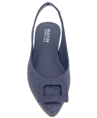 Womens's Linton Buckle Wedge Flats