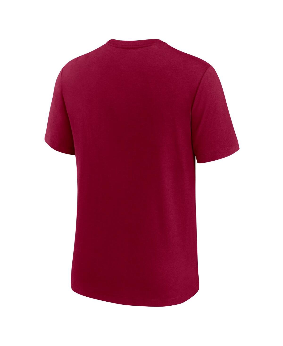 Nike Burgundy Washington Commanders Legend Logo Performance T-shirt In Burgundy