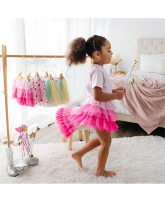 Baby Girls Baby Girl Pink Petal Tutu Skirt