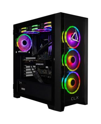 SET Liquid Cooled Gaming Desktop Computer, Intel Core i9-14900KF 3.2GHz, 32GB RAM, 2TB SSD, NVIDIA GeForce RTX 5080 16GB, Windows 11 Home, Black