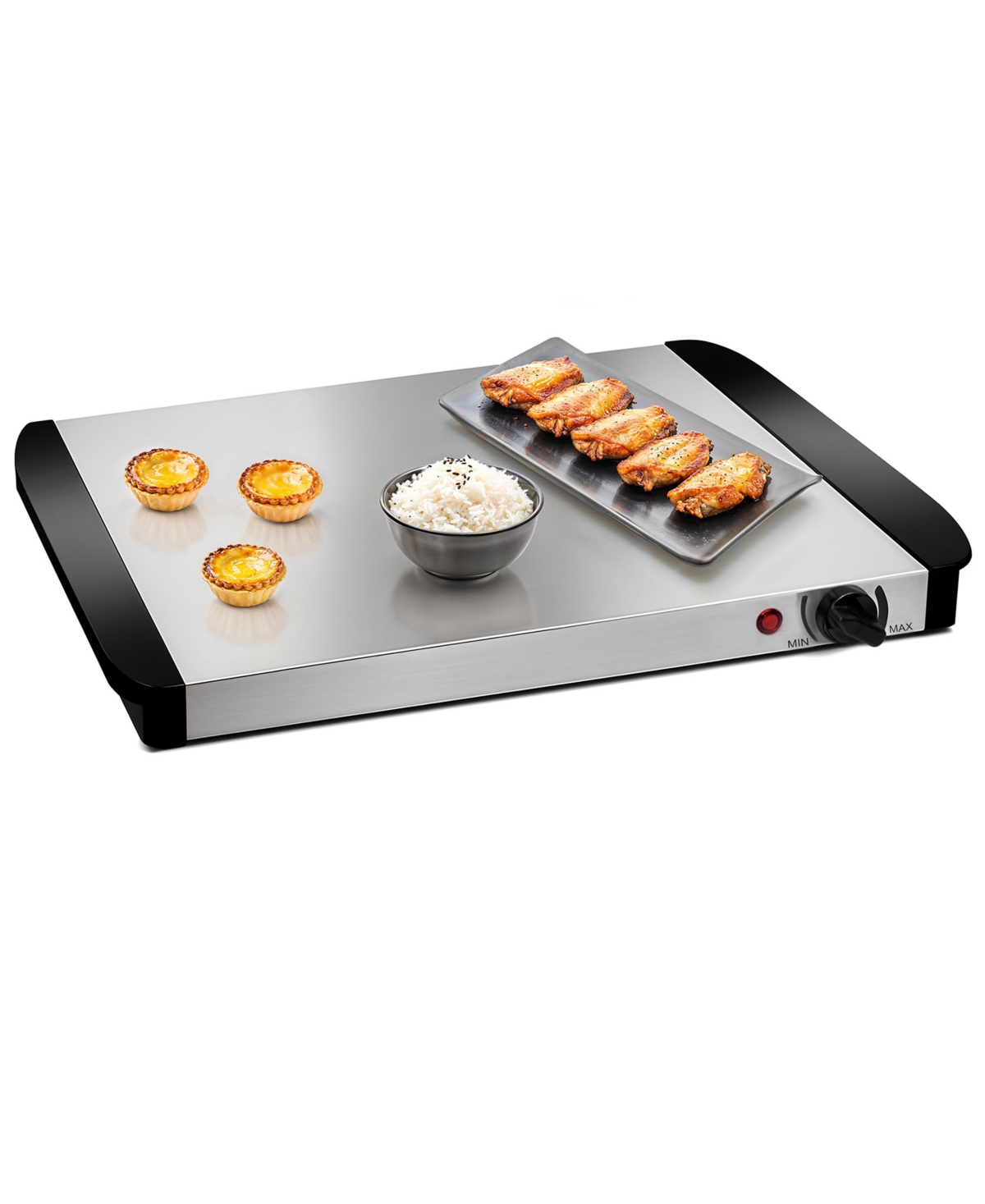 Elite Cuisine 7.5 Quart Stainless Steel Electric Buffet Server In Stainless Steel
