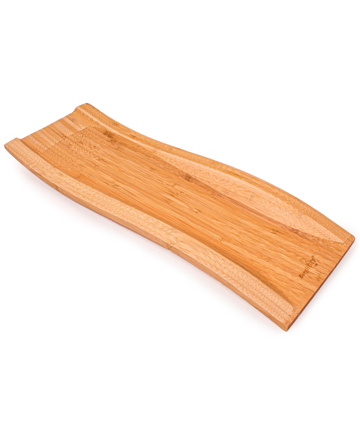 Berghoff Bamboo 16" Wavy Serving Tray In Beige