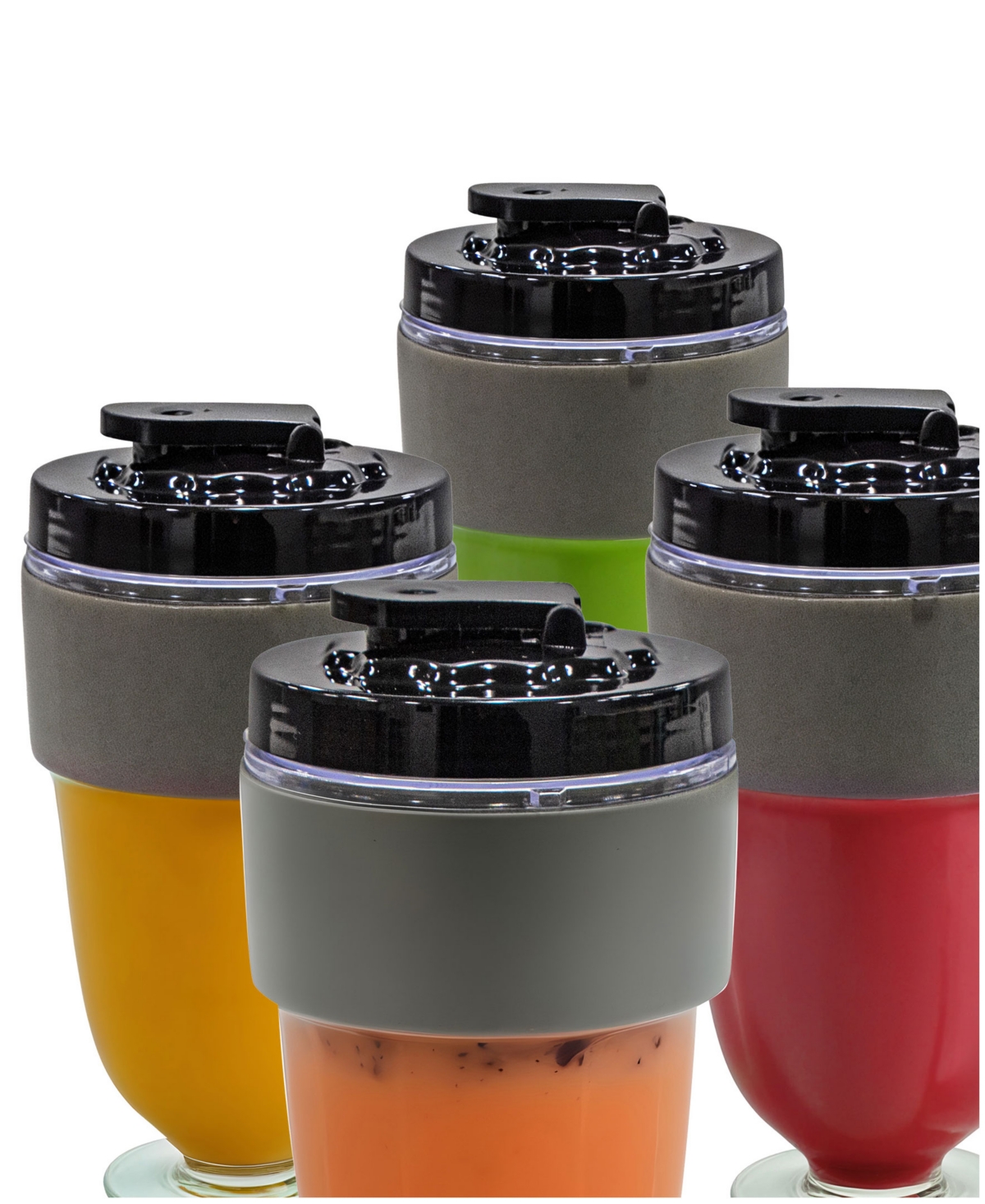 Elite Cuisine 17 Piece Personal Drink Blender In Black