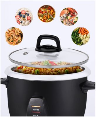 10-Cup Rice Cooker with Stainless-Steel Inner Pot