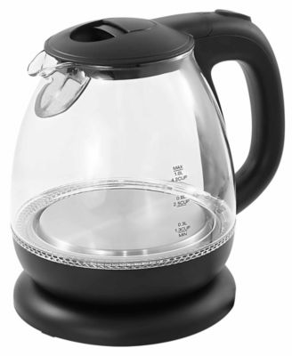 1L Electric Glass Water Kettle