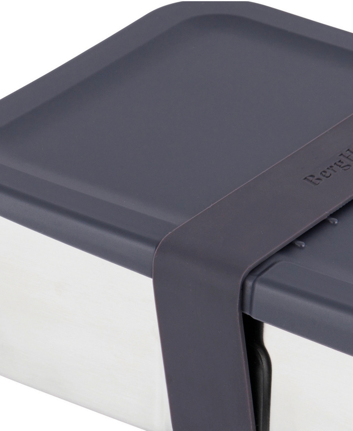Berghoff Essentials 6-pc. Stainless Steel Lunch Box Set For Two In Black