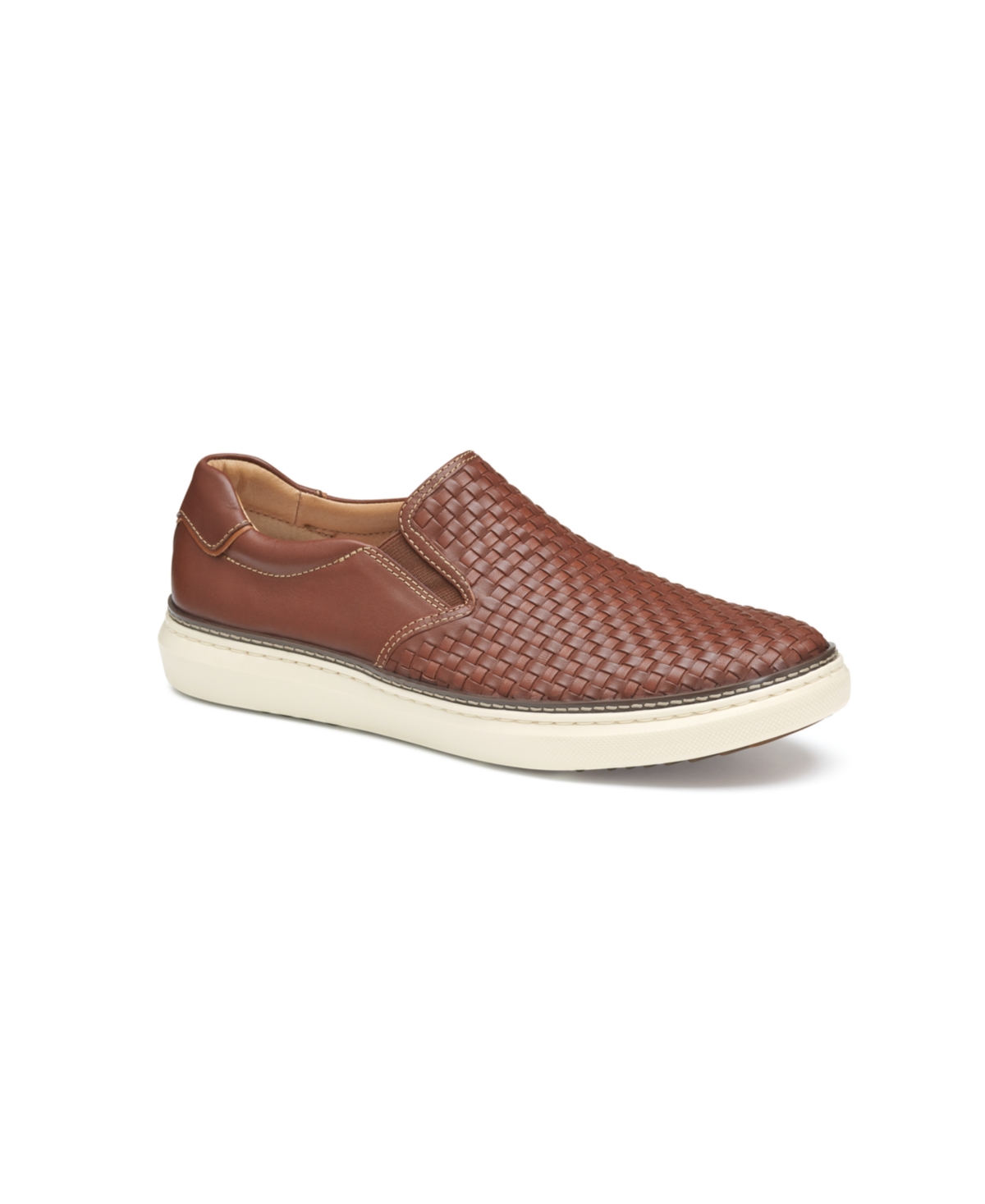 Men's McGuffey 2 Woven Slip On Sneaker - Tan woven full grain