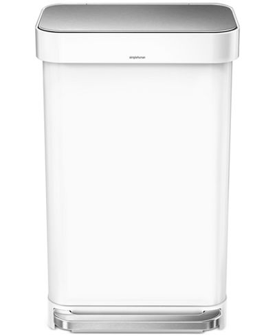 simplehuman 45L Step Trash Can