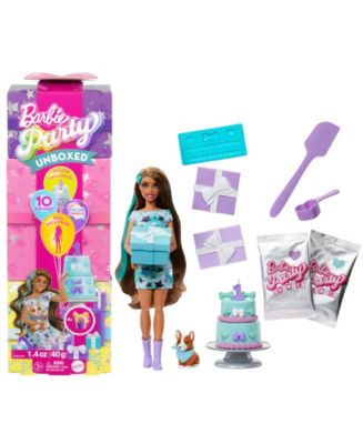 Barbie Party Unboxed Pet Birthday Series Doll Accessories, Party