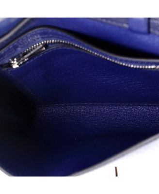 Pre-Owned Hermes  Chaine d'Ancre Compact Wallet on Strap Chevre Mysore