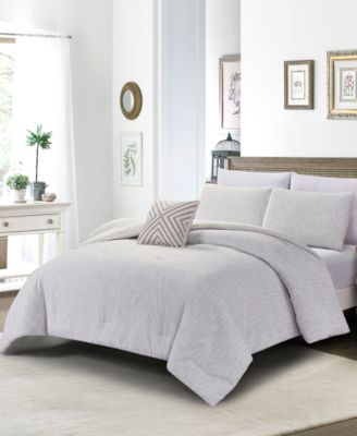 Chenille Waffle 4-Pc. Comforter Set, Full/Queen