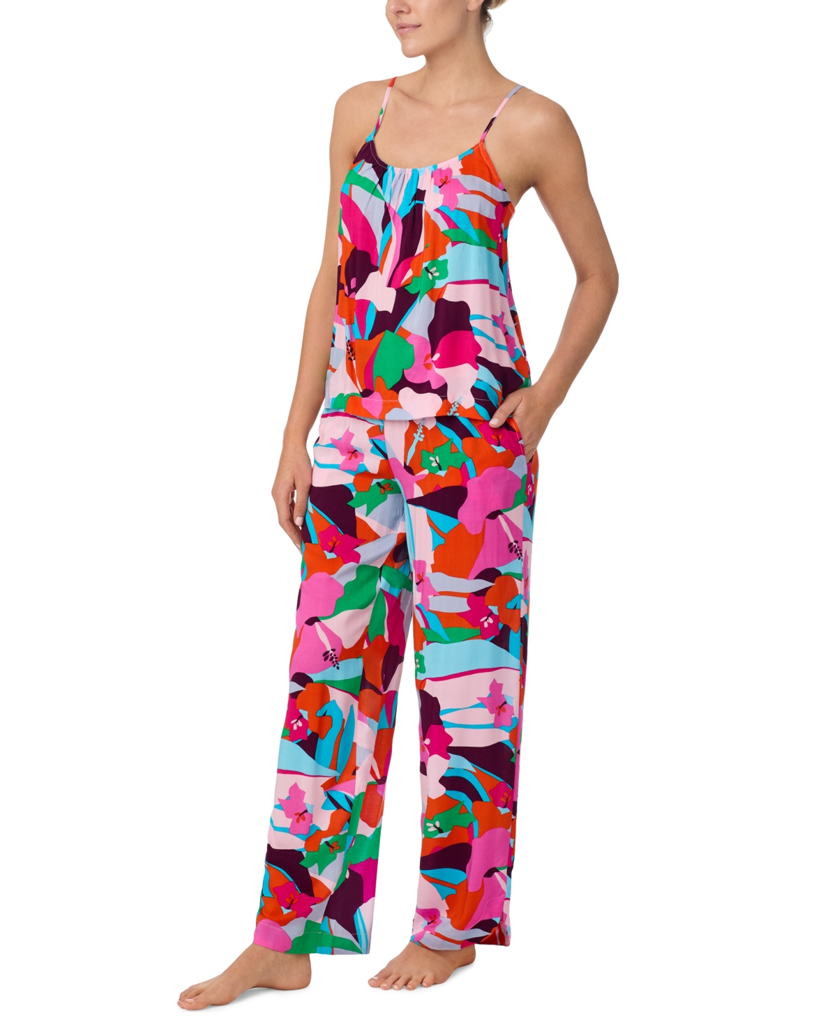 Sanctuary Women's Camisole & Pants Pj Set In Multi Floral